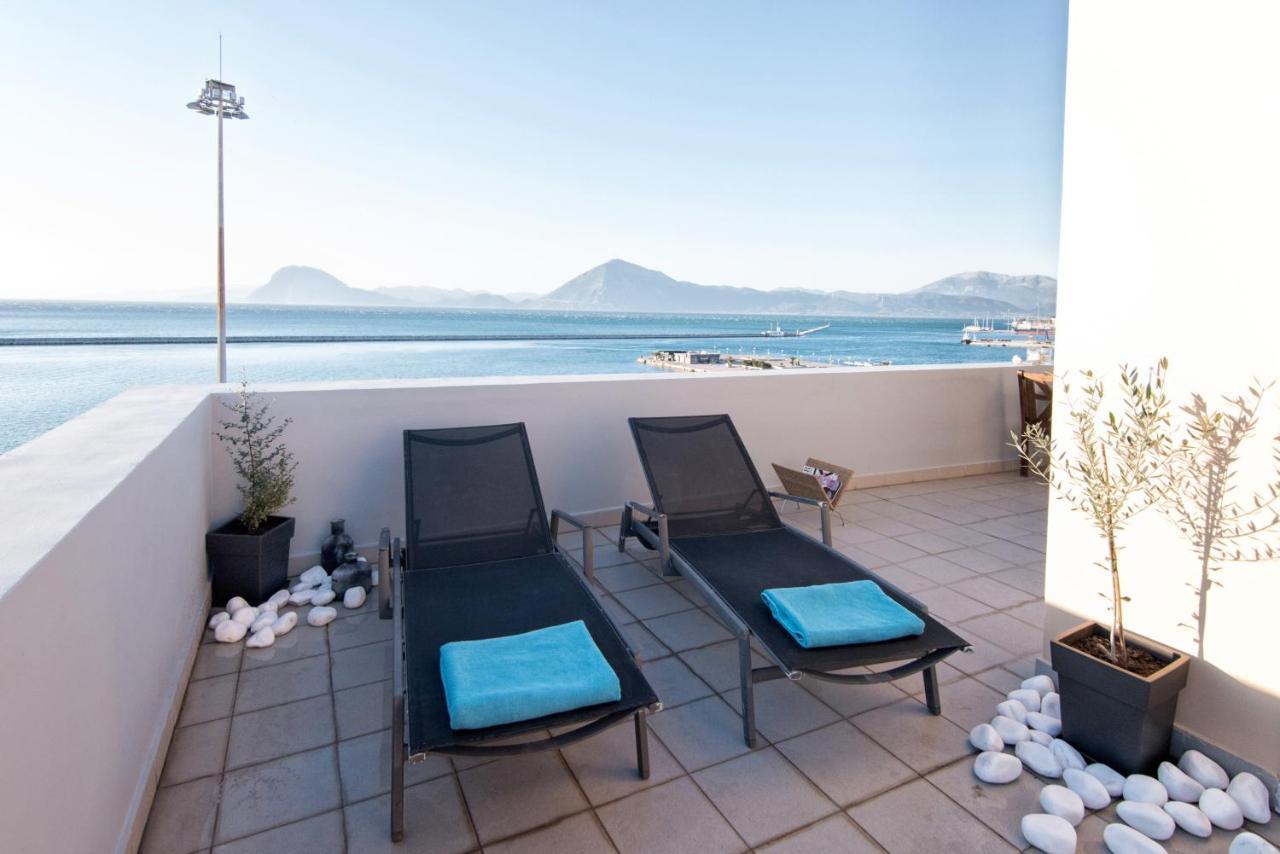 Majestic Penthouse In The Heart Of Patra Lägenhet Exteriör bild