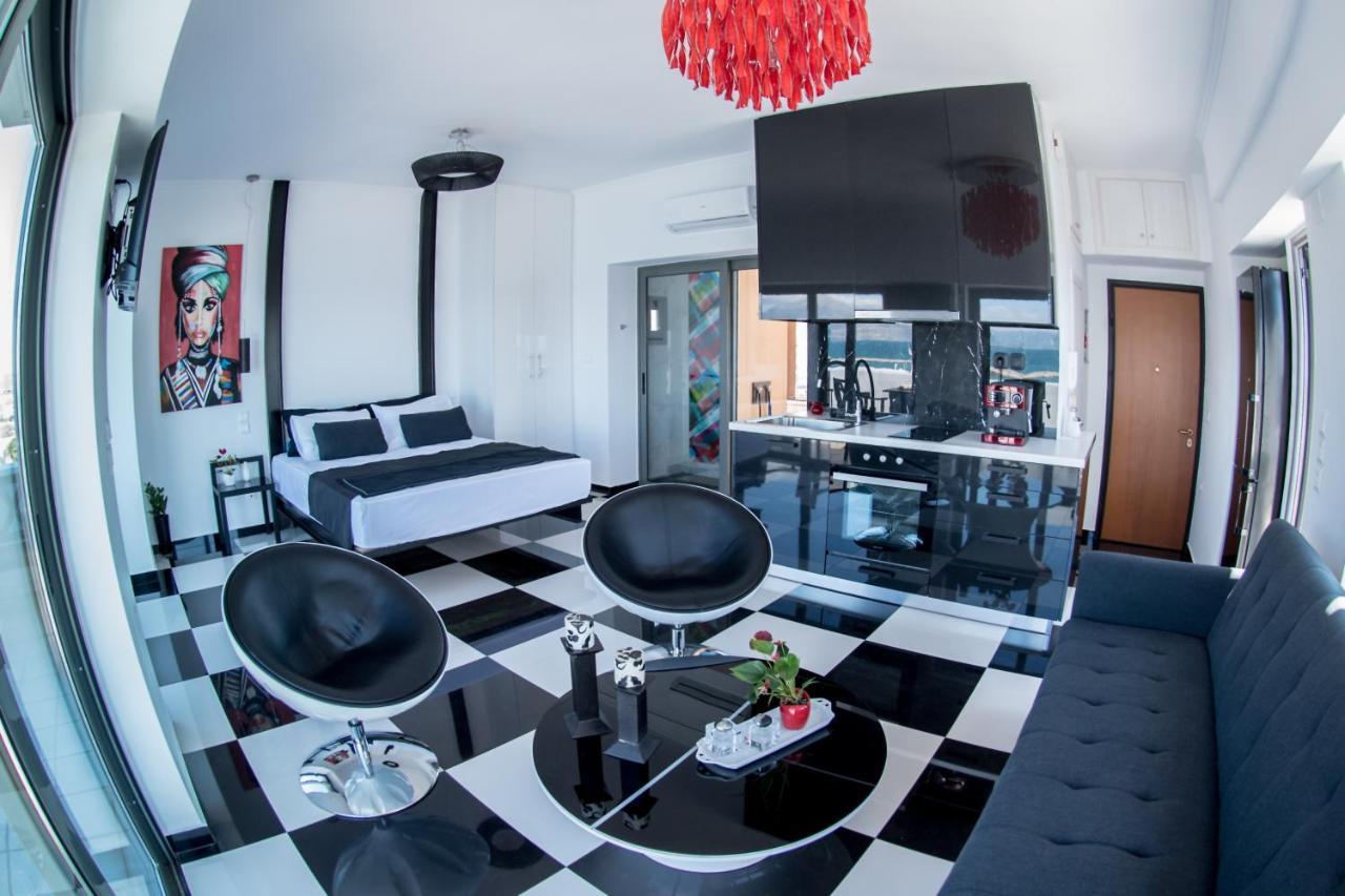 Majestic Penthouse In The Heart Of Patra Lägenhet Exteriör bild