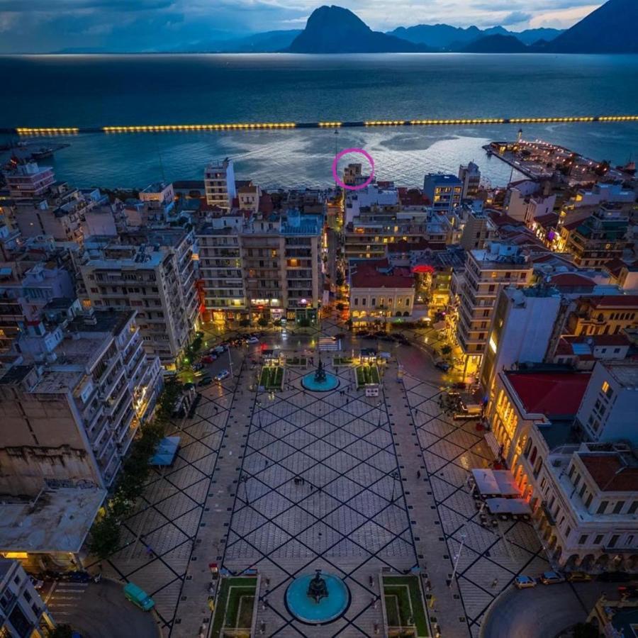 Majestic Penthouse In The Heart Of Patra Lägenhet Exteriör bild